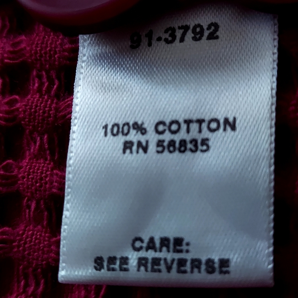 NWT Cabela's Raspberry Waffle Jacket - Picture 11 of 13